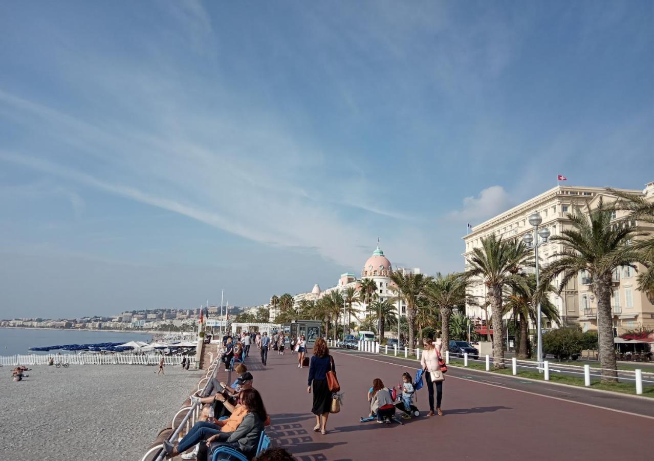 Fully Equipped Apt For 3, Near Negresco Nizza Exterior foto